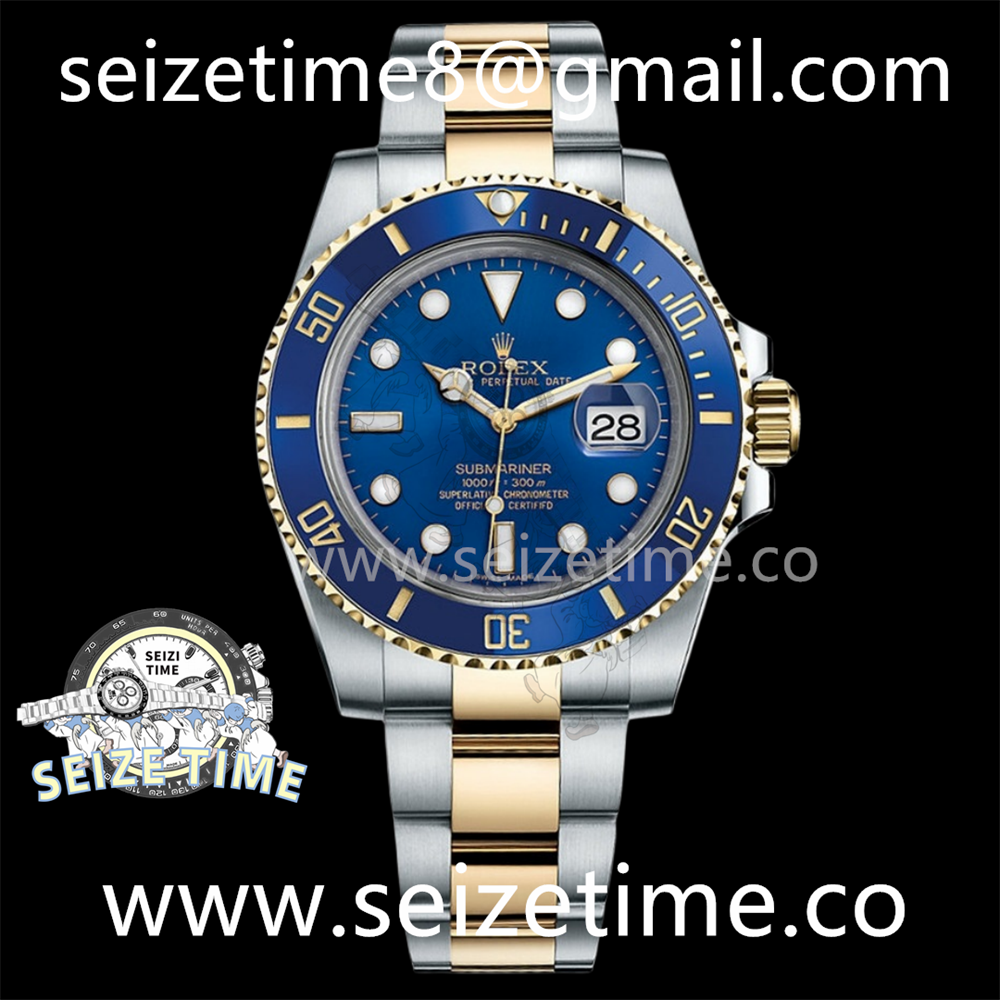 Submariner 116613LB SS/YG Blue Ceramic 904L Steel VSF 1:1 Best Edition Blue Dial on SS/YG Bracelet VS3135
