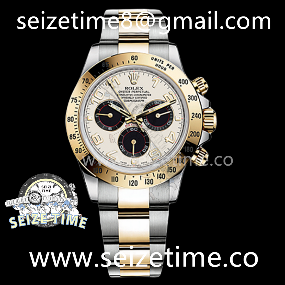 Daytona 116523 904L SS/YG Clean 1:1 Best Edition White Dial on SS/YG Bracelet SA4130