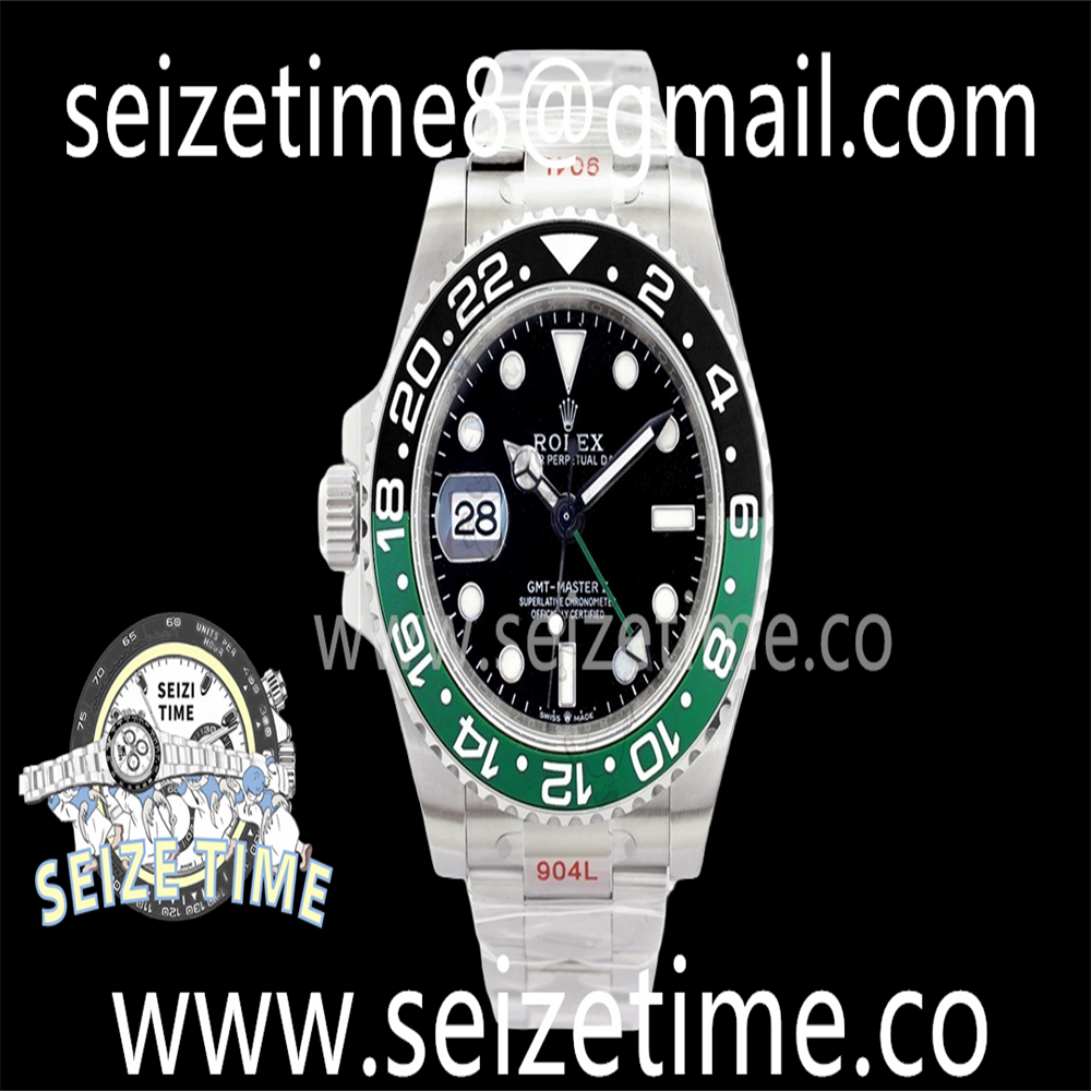 GMT-Master II 126720VTNR 904L SS EWF 1:1 Best Edition Black Dial on SS Oyster Bracelet VR3285