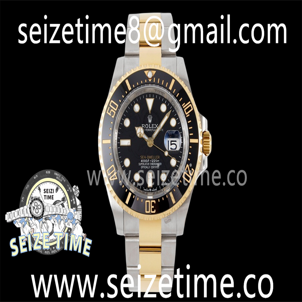 Sea-Dweller 126603 VSF 1:1 Best Edition YG Wrapped Black Dial on SS/YG Bracelet VR3235