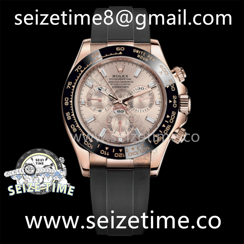 Daytona 116518 BTF 1:1 Best Edition RG Dial on Rubber Strap SA4130