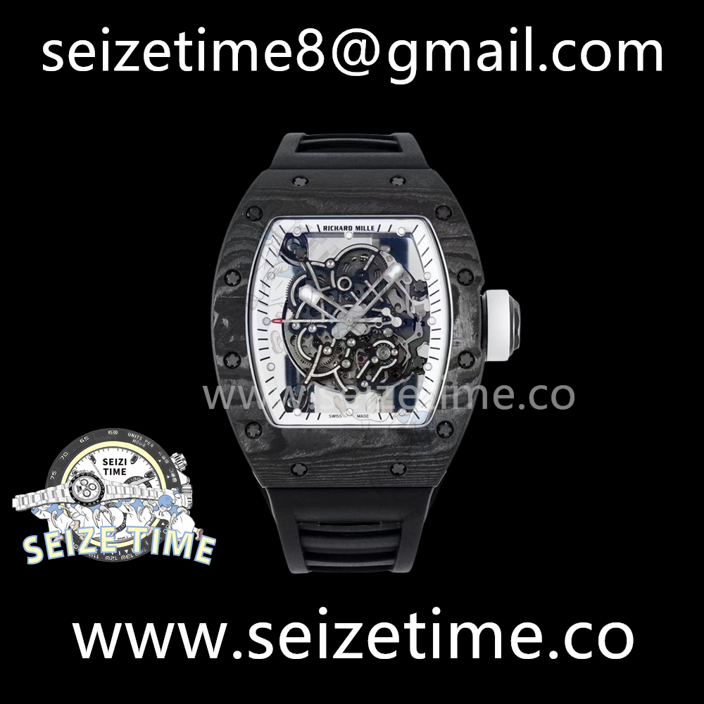 RM55 "Bubba Watson" NTPT Skeleton Dial on Rubber Strap ZF V3 NH05A