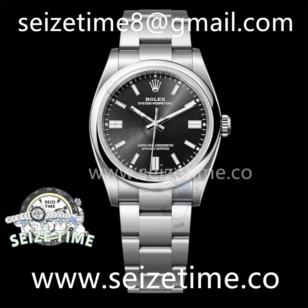 Oyster Perpetual 126000 36mm KRF 1:1 Best Edition 904L Steel Black Dial A2824