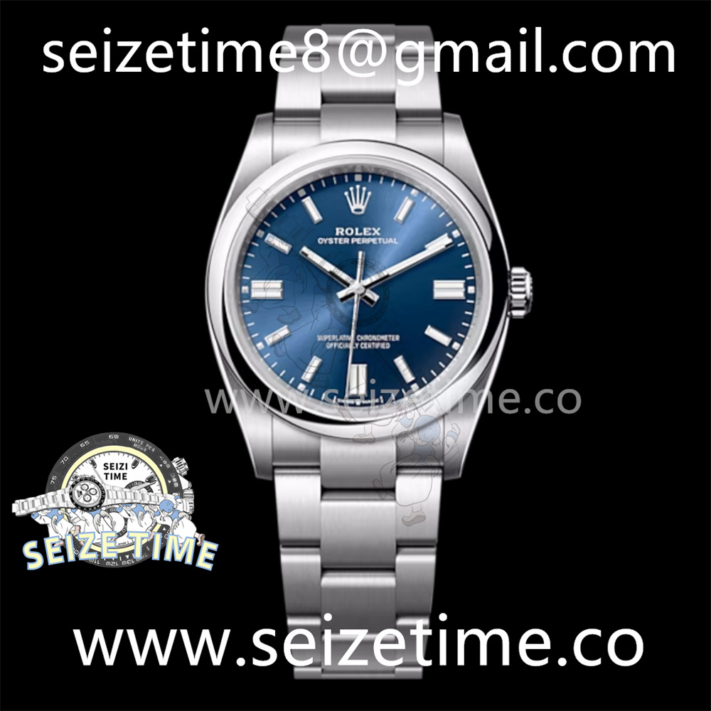 Oyster Perpetual 126000 36mm VSF 1:1 Best Edition 904L Steel Blue Dial VS3235