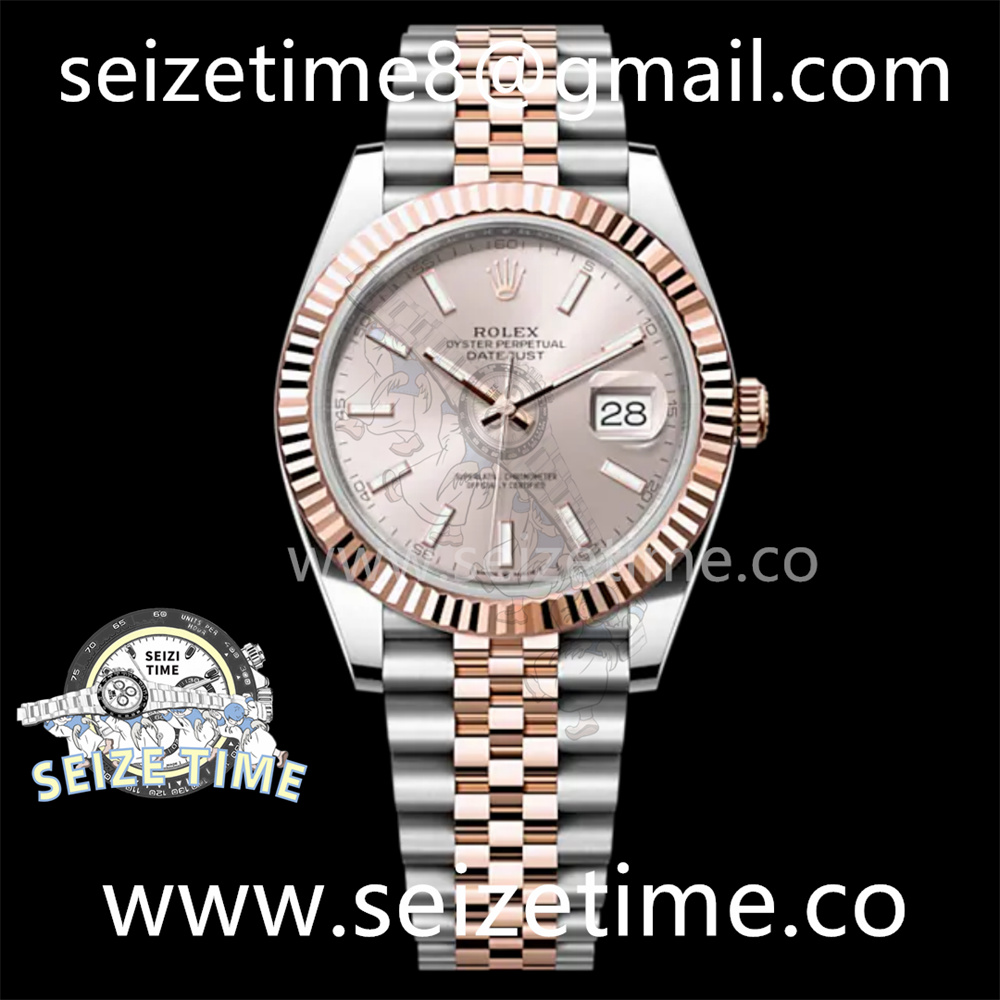 DateJust 41 126331 904L SS/RG VSF 1:1 Best Edition RG Dial on Jubilee Bracelet VS3235