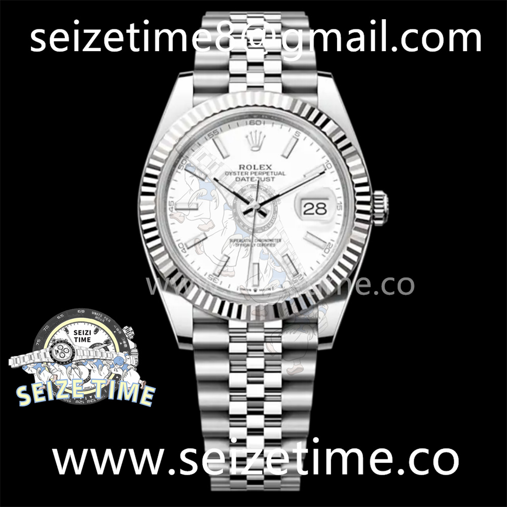 DateJust 41 126334 904L SS VSF 1:1 Best Edition White Dial on Jubilee Bracelet VS3235