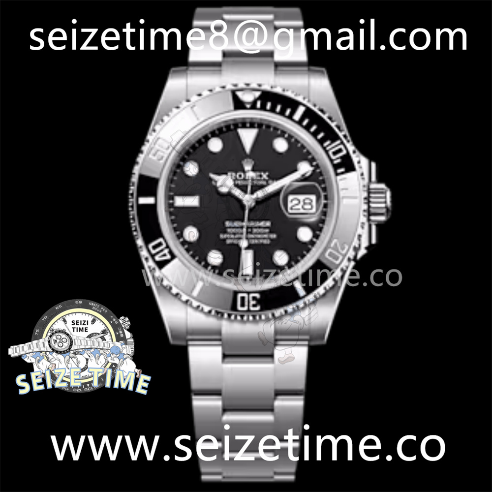 Submariner 41mm 126610LN Black Ceramic 904L Steel VSF 1:1 Best Edition Black Dial on SS Bracelet VS3235