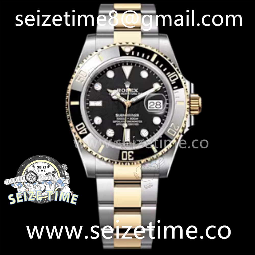 Submariner 126613LN SS/YG Black Ceramic 904L Steel VSF 1:1 Best Edition Black Dial on SS/YG Bracelet VS3235