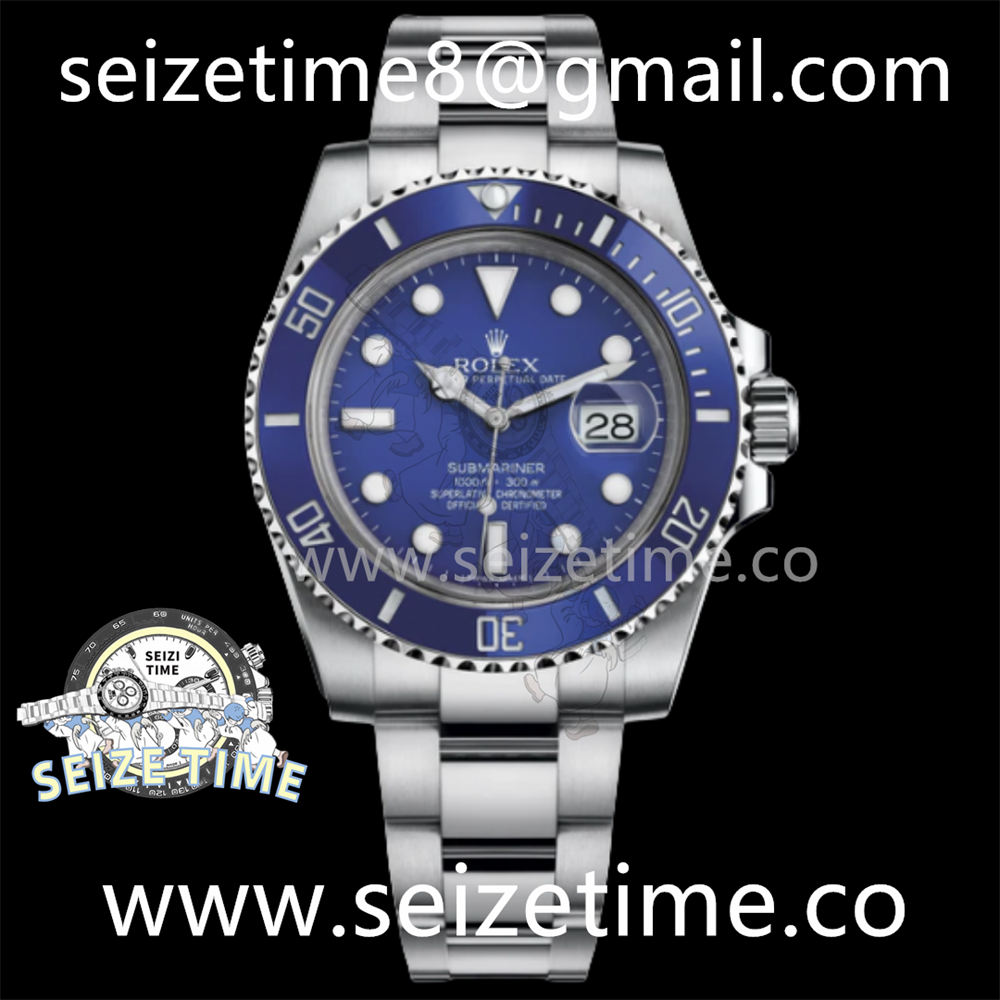 Submariner 116619LB Blue Ceramic 904L Steel VSF 1:1 Best Edition Blue Dial on SS Bracelet VS3135