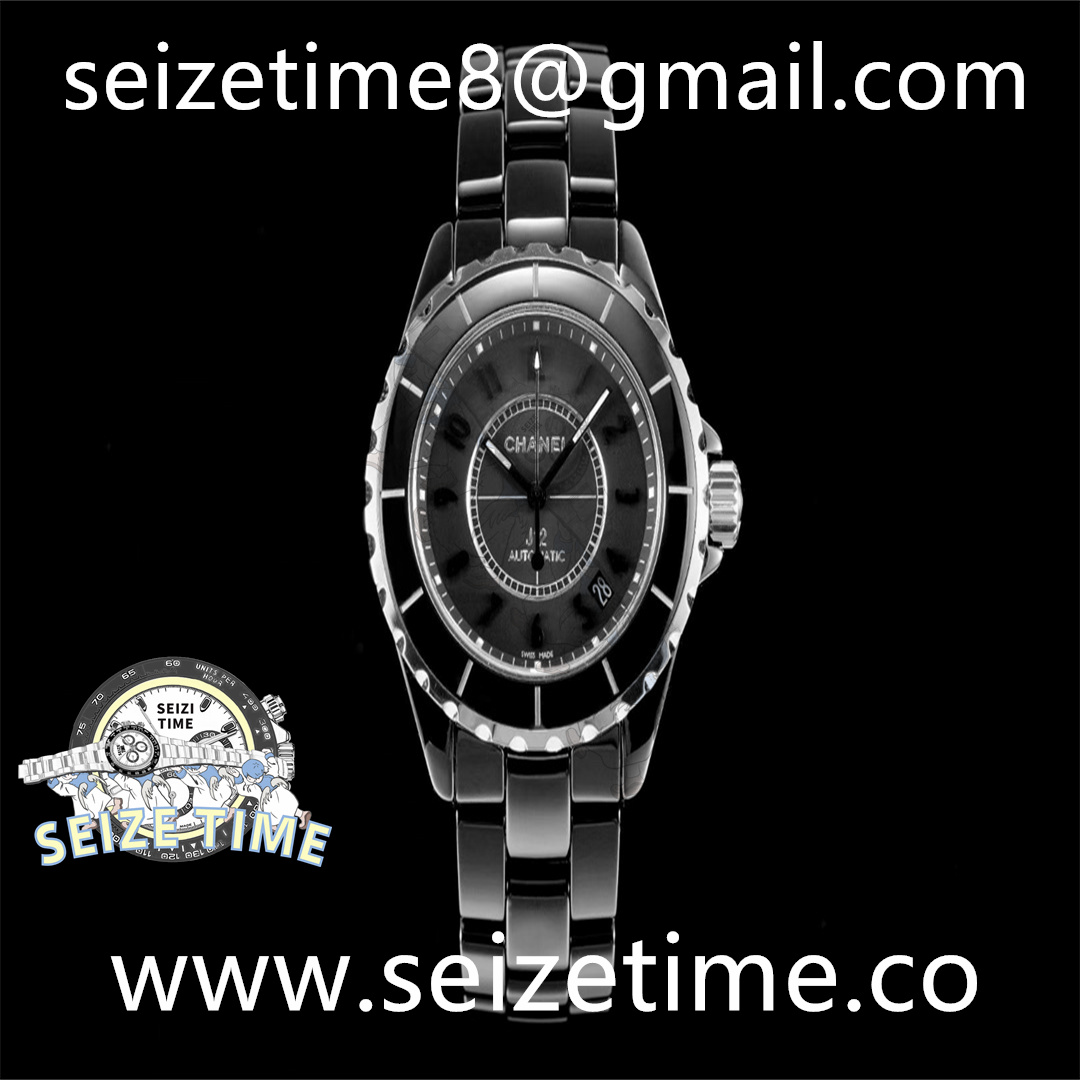 J12 38mm Ceramic Bezel White Dial on Ceramic Strap KOR MY9015