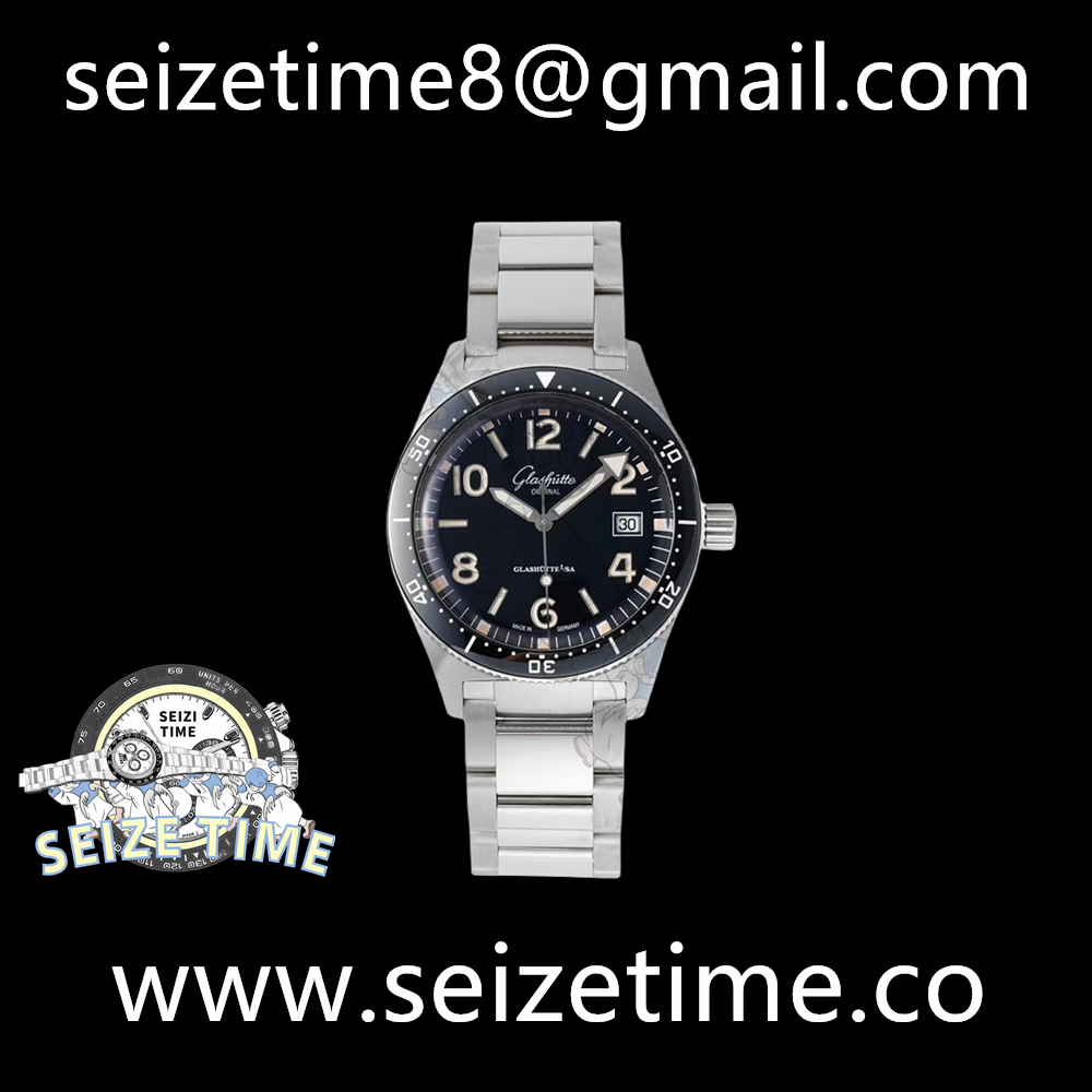 Spezialist SeaQ 39mm SS Black Dial on SS Bracelet RXW SW200
