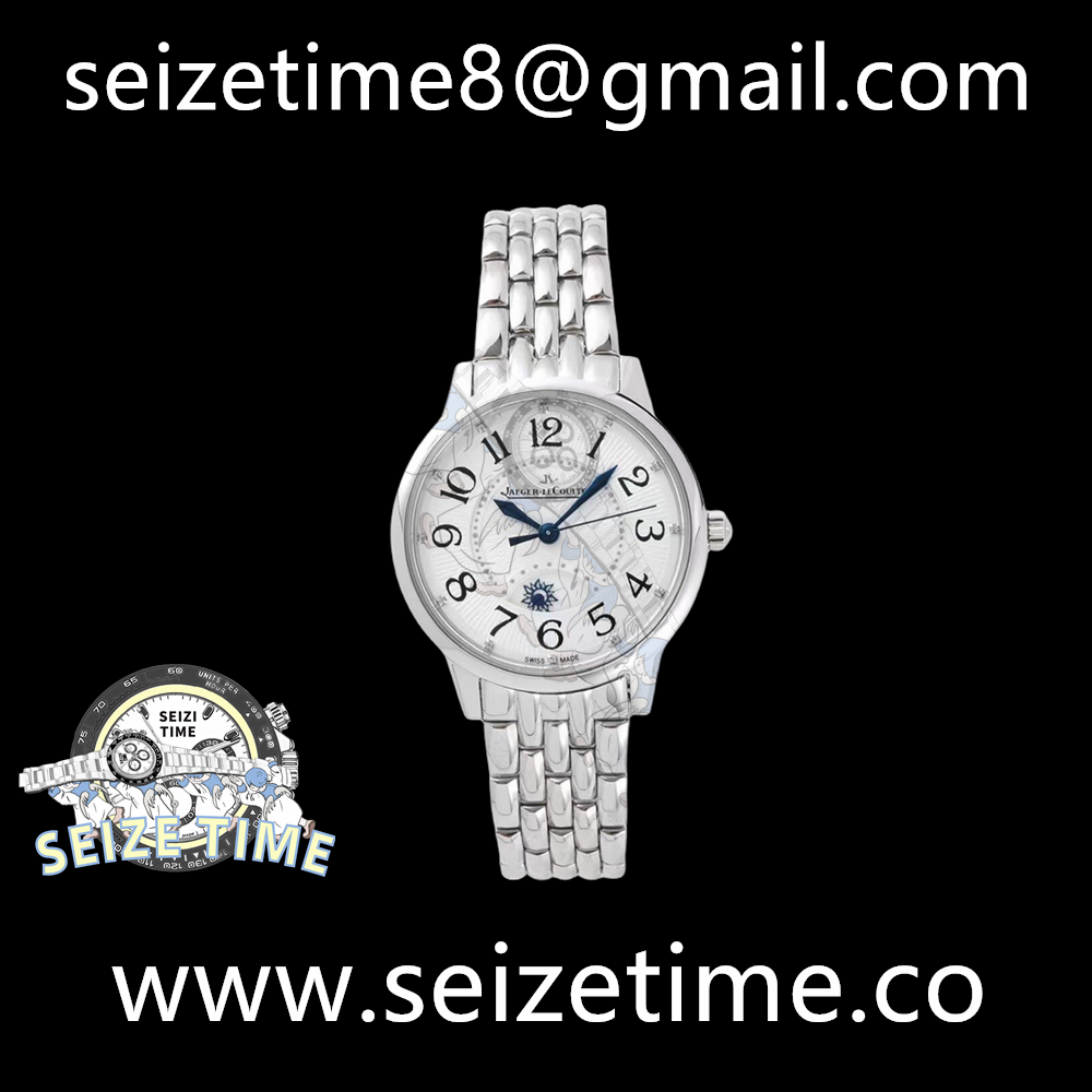Rendez-Vous Night & Day SS ZF 1:1 Best Edition WhiteTextured Dial on SS Bracelet A898