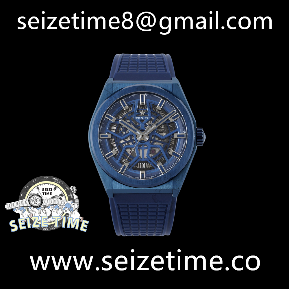 Defy Classic PVD Skeleton Dial on Rubber Strap LF V2 A2892