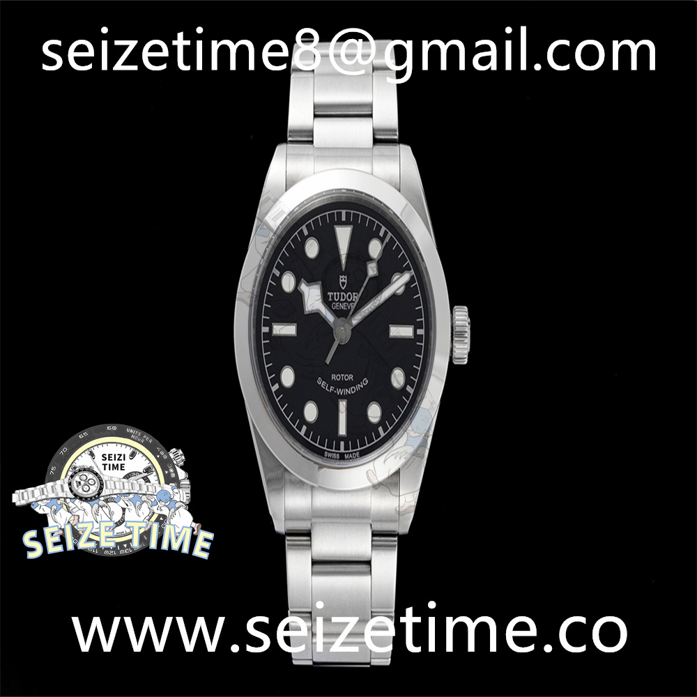 Black Bay 41 LF 1:1 Best Edition Black Dial on SS Bracelet A2824