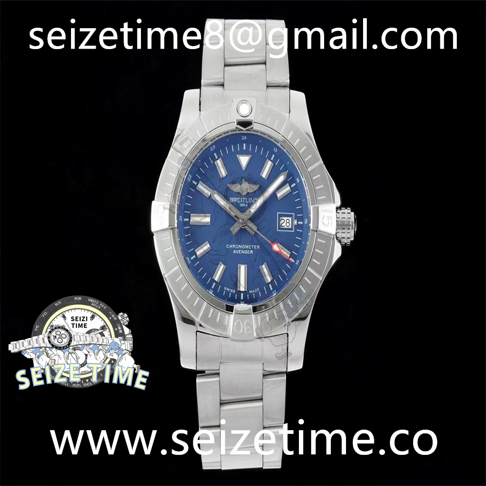 Avenger Automatic 43 SS Blue Dial on SS Bracelet TF A2824