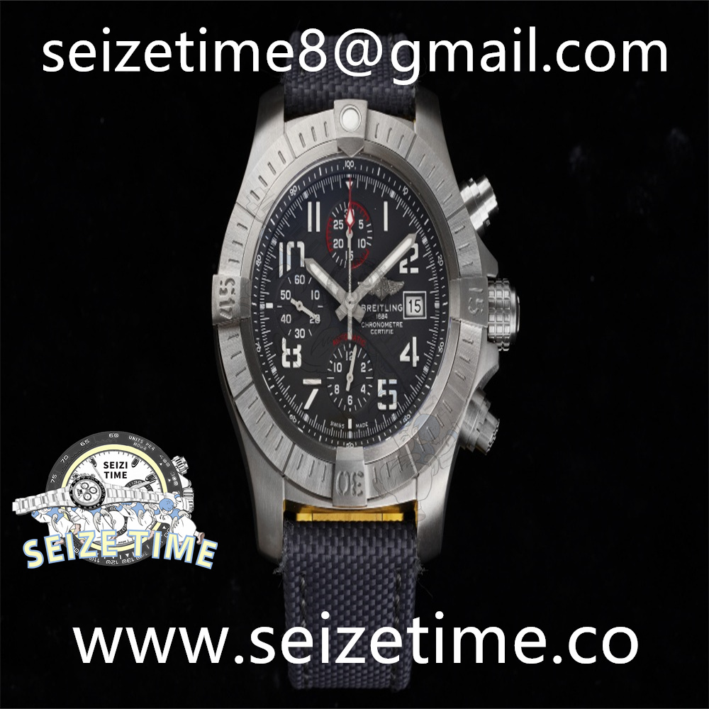 Avenger Bandit 45 Ti Black Dial on Nylon Strap GF A7750