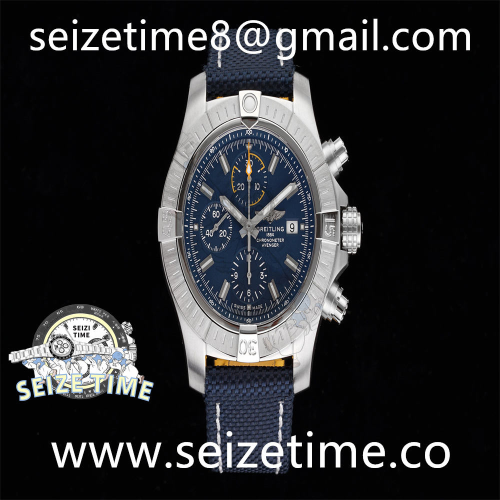 Avenger Bandit 45 Ti Blue Dial on Nylon Strap GF A7750