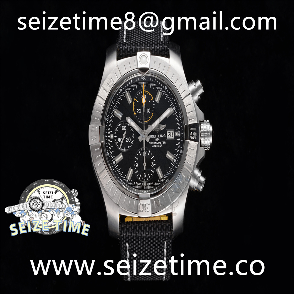 Avenger Bandit 45 Ti Black Dial on Nylon Strap GF A7750