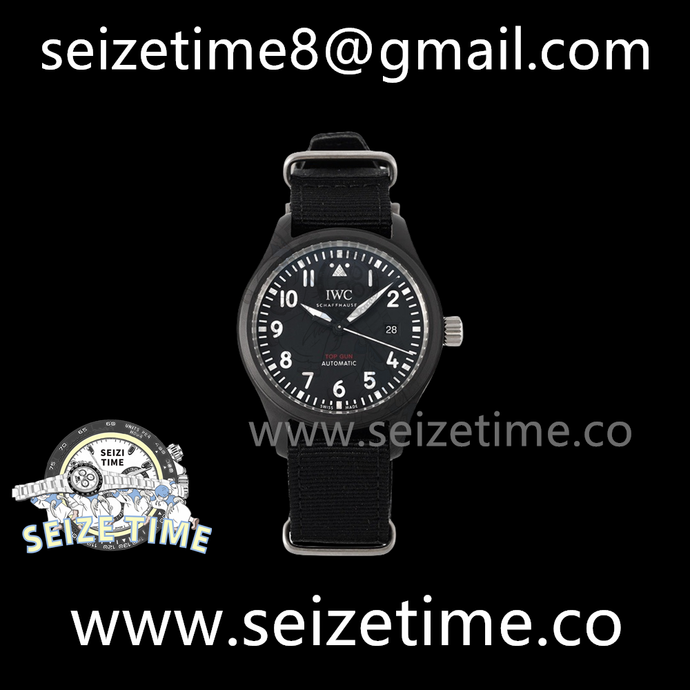 Pilot’s Watch Mark XVIII CER Black Dial Num on Nylon Strap ZF A32111