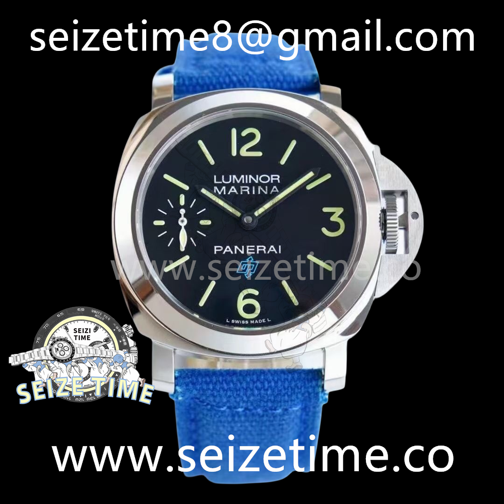 PAM777 SS HWF 1:1 Best Edition on Blue Nylon Strap A6497