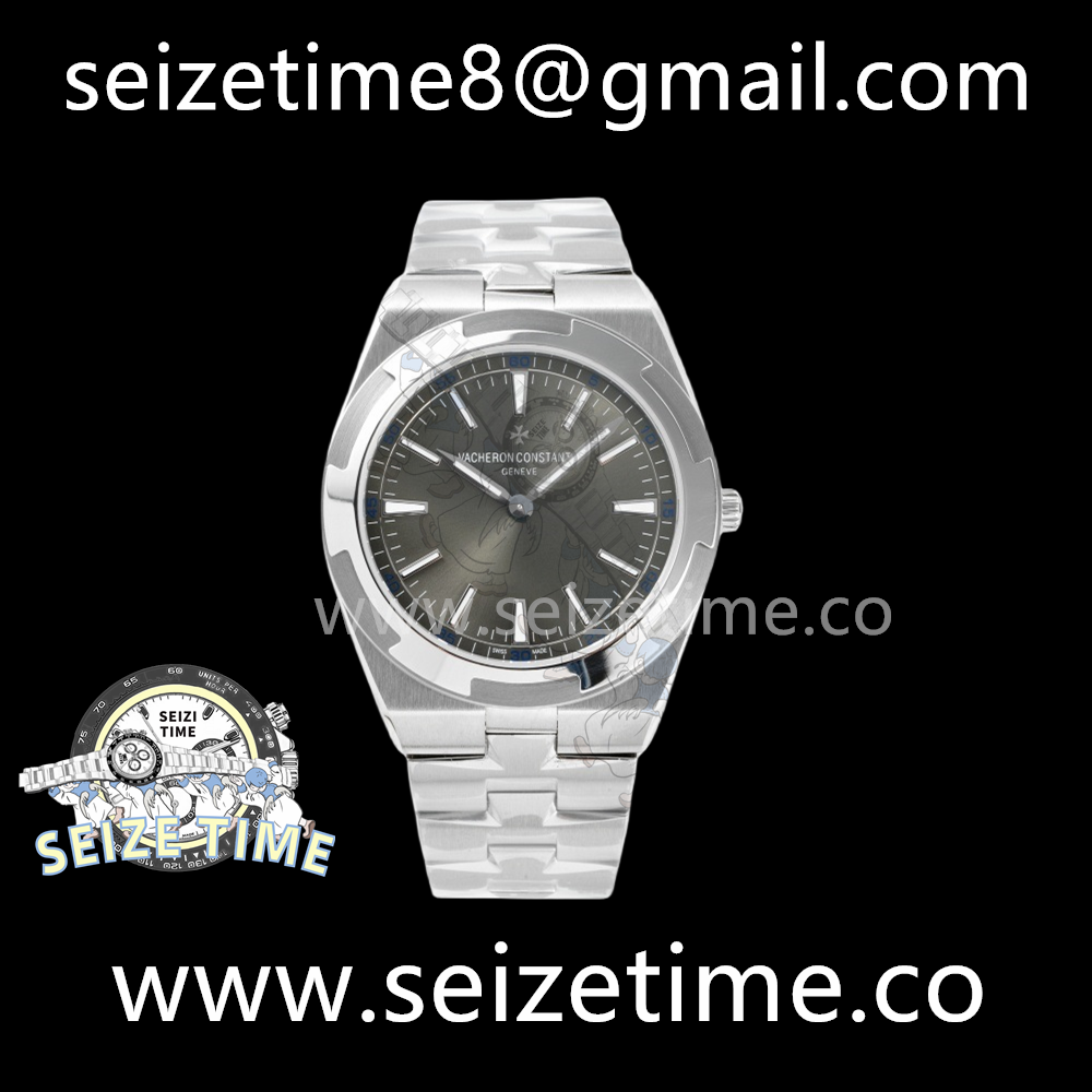 Overseas Ultra-Thin 2000V V8F Best Edition Gray Dial on SS Bracelet A1120