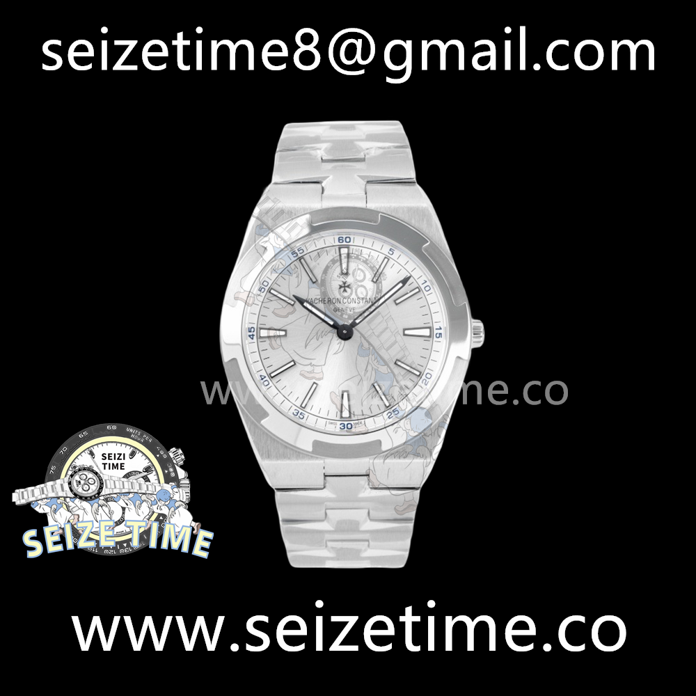 Overseas Ultra-Thin 2000V V8F Best Edition White Dial on SS Bracelet A1120