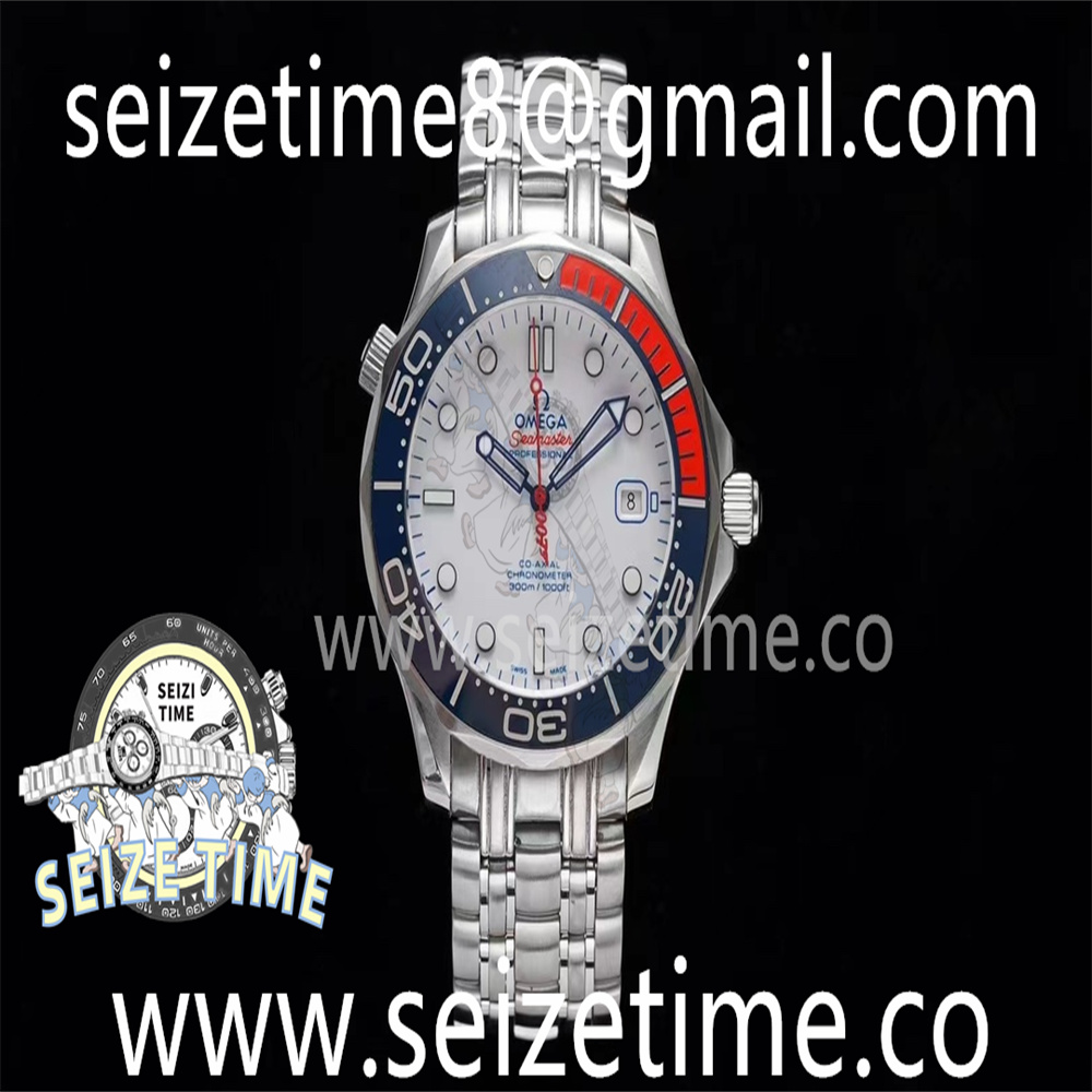 Seamaster Diver 300M SS “COMMANDER’S WATCH” AIF Limited Edition on SS Bracelet A2507