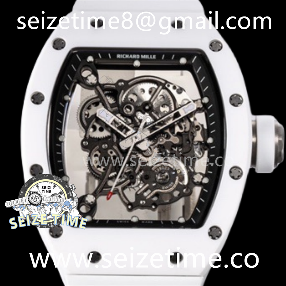 RM55 "Bubba Watson" CER Skeleton Dial on Rubber Strap BBR RMUL2