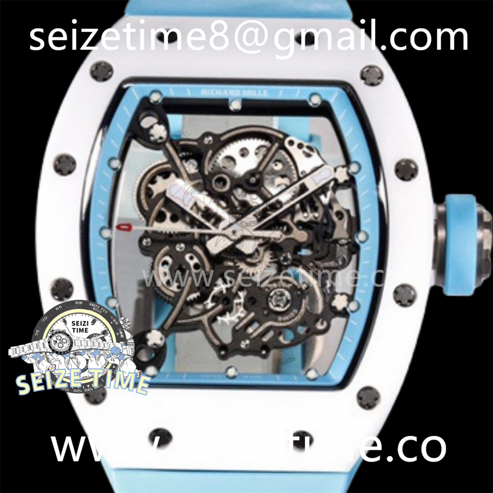 RM55 "Bubba Watson" CER Skeleton Dial on Rubber Strap BBR V2 RMUL2