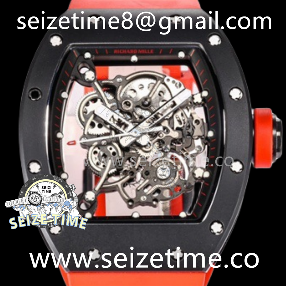 RM55 "Bubba Watson" CER Skeleton Dial on Rubber Strap BBR V2 RMUL2