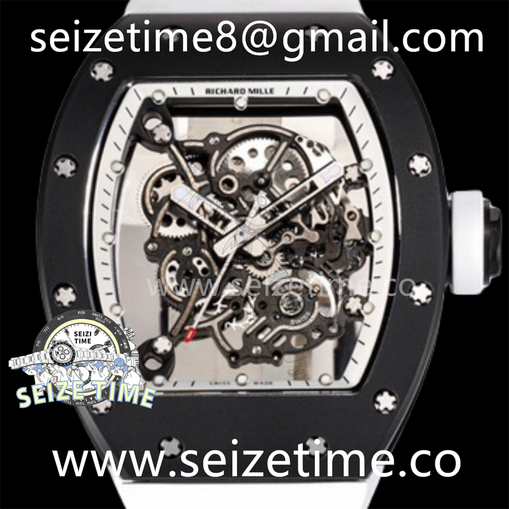 RM55 "Bubba Watson" CER Skeleton Dial on Rubber Strap BBR V2 RMUL2