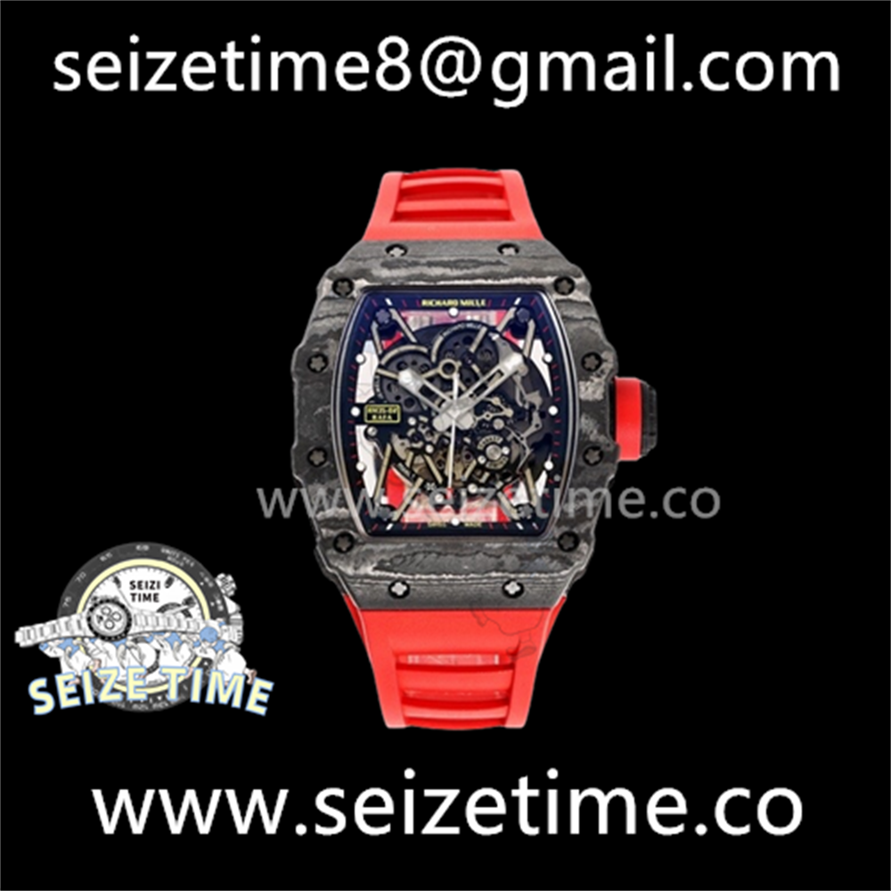 RM35-02 "Rafael Nadal" NTPT Skeletonal Dial on Rubber Strap BBR NH05A