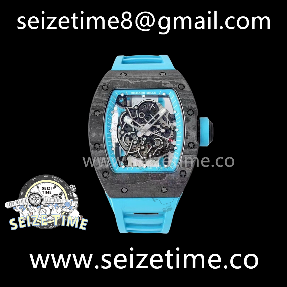 RM55 "Bubba Watson" NTPT Skeleton Dial on Rubber Strap ZF V3 NH05A