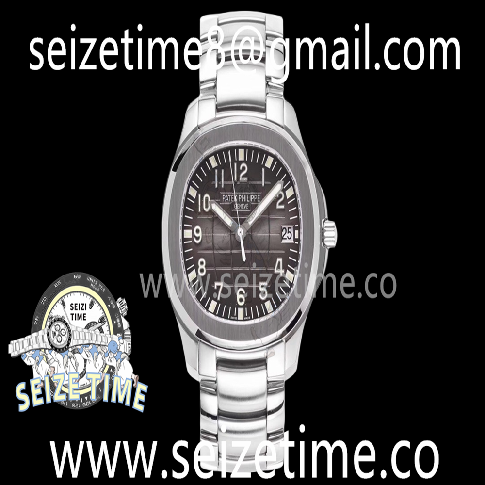 Aquanaut 5167A SS ZF 1:1 Best Edition Black Dial on SS Bracelet 324CS