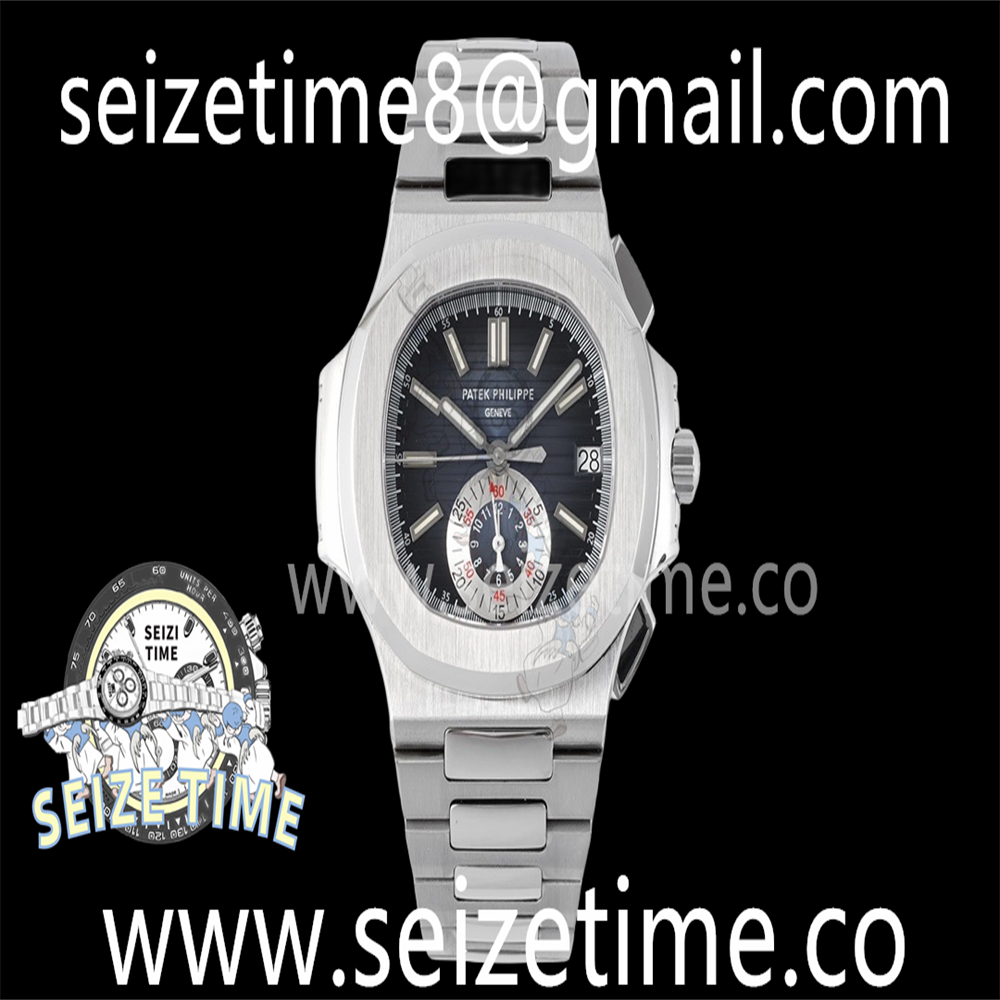 Nautilus 5980 SS PPF Best Edition Blue Dial on SS Bracelet A28-520