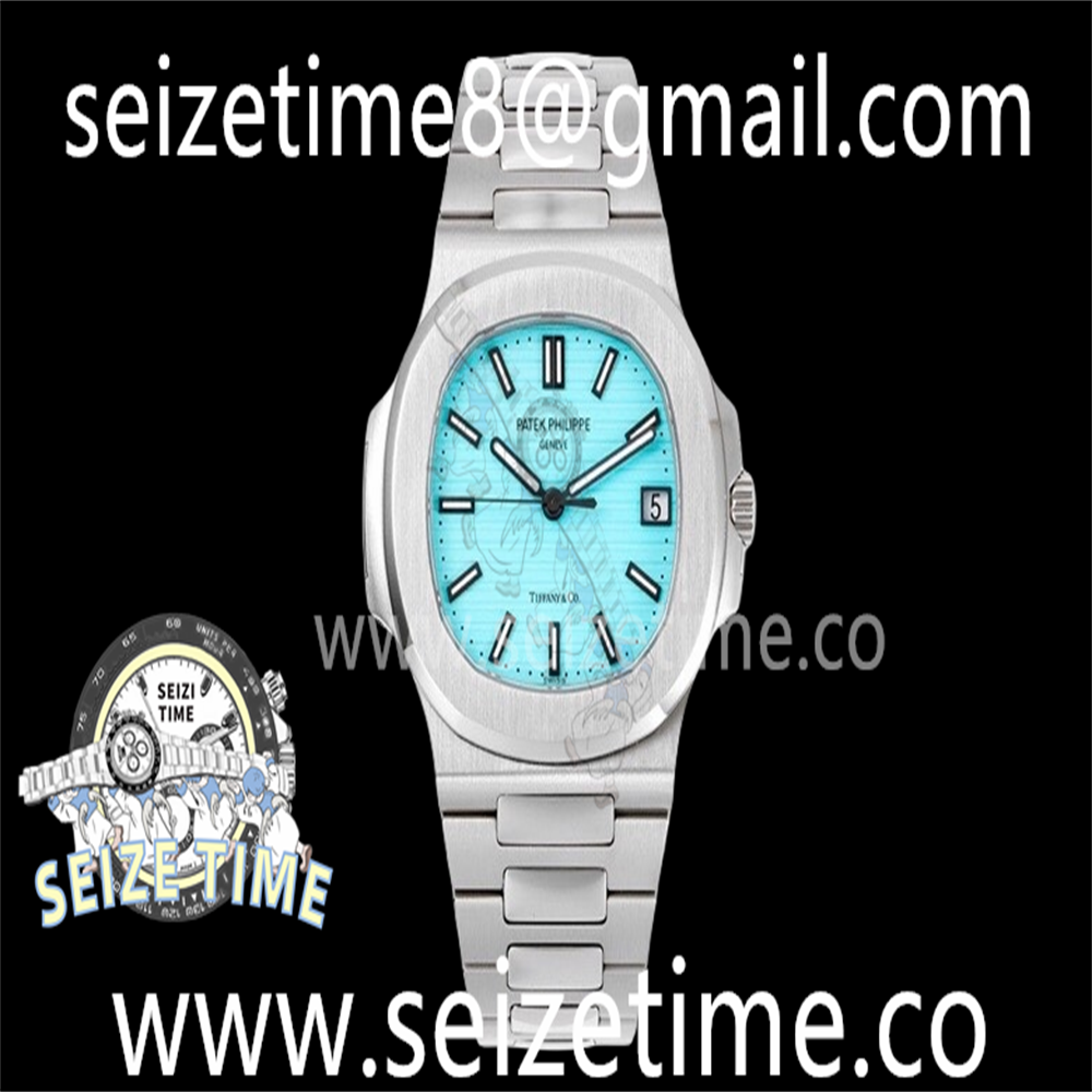 Nautilus 5711 Tiffany PPF 1:1 Best Edition Tiffany Blue Dial on SS Bracelet 324CS V5