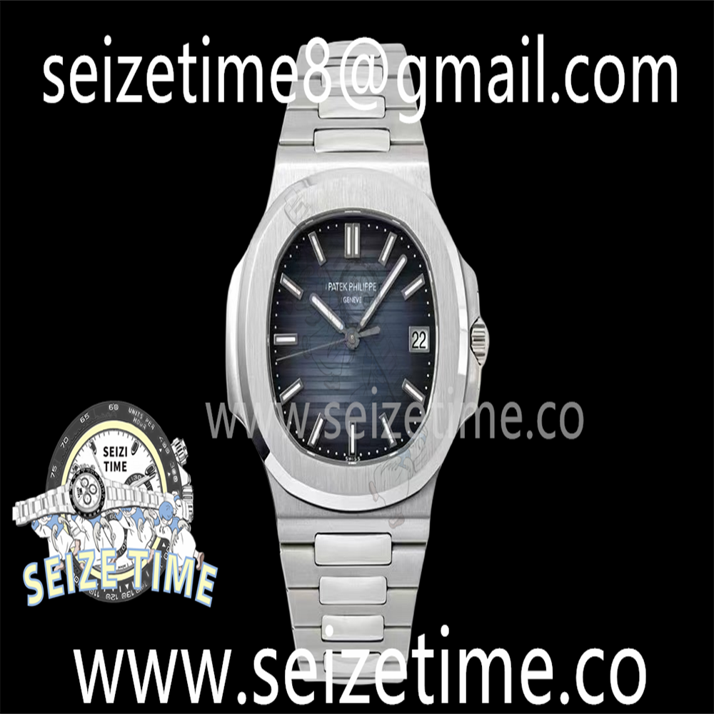 Nautilus Jumbo 5811 41MM PPF 1:1 Best Edition SS Blue Dial Stick on SS Bracelet Asia 330