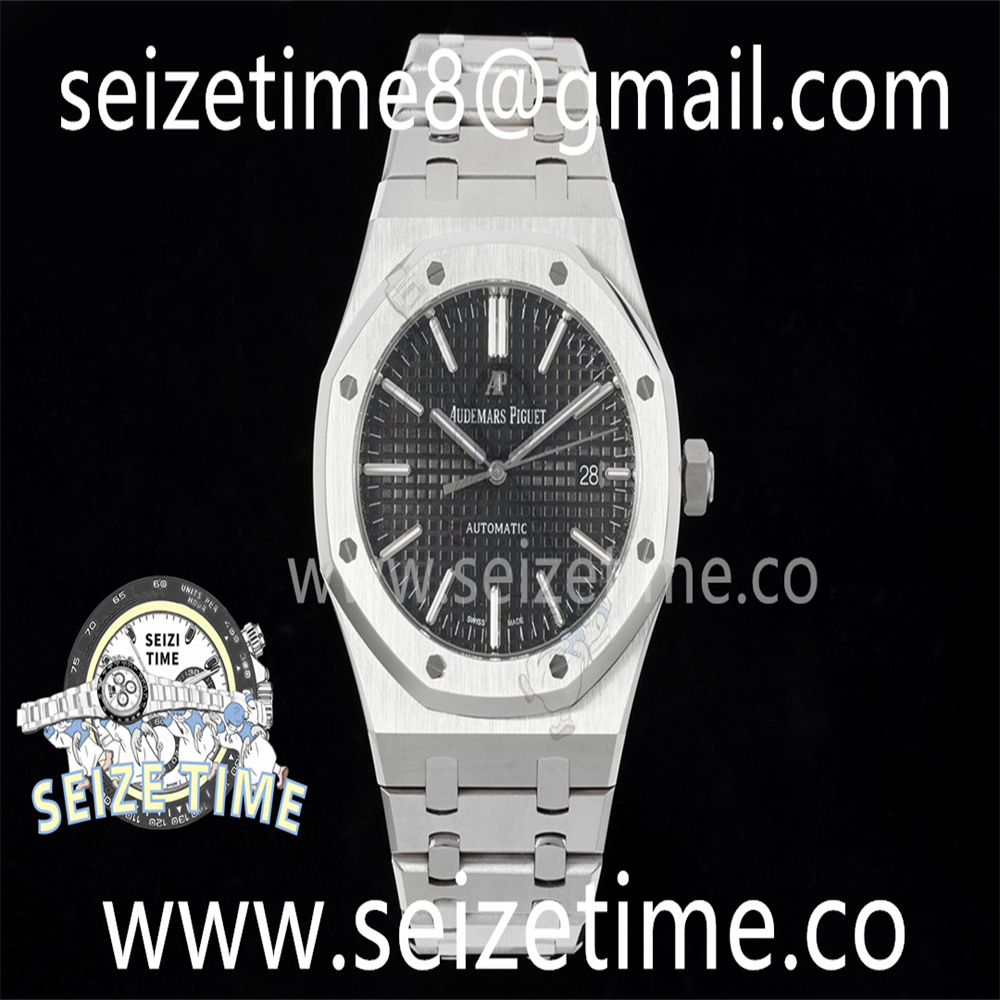 Royal Oak  41mm 15400 SS RSF 1:1 Best Edition Black Dial on SS Bracelet A3120