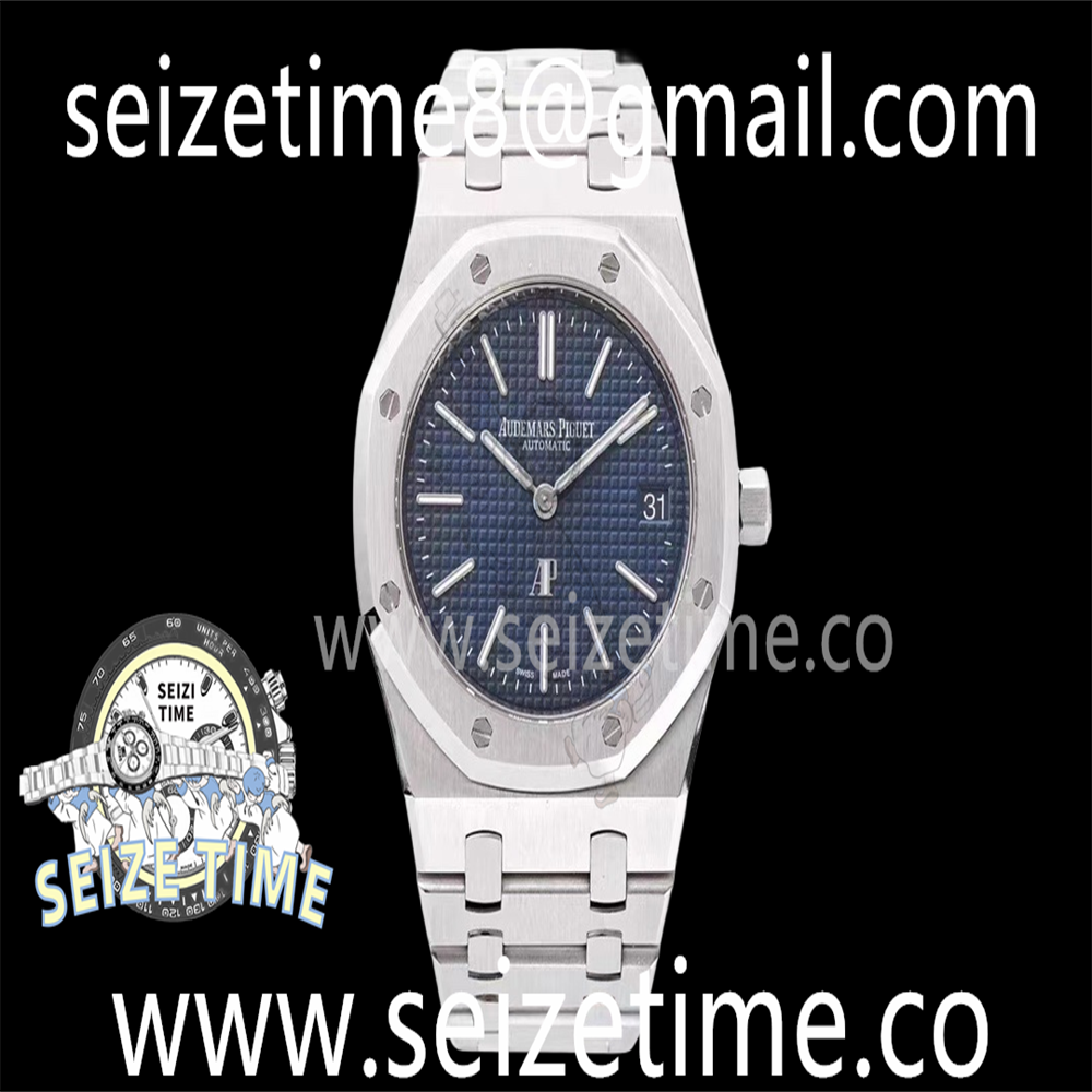 Royal Oak "Jumbo" Extra-Thin 39mm 15202 SS Blue Dial on SS Bracelet XF V2 A2121