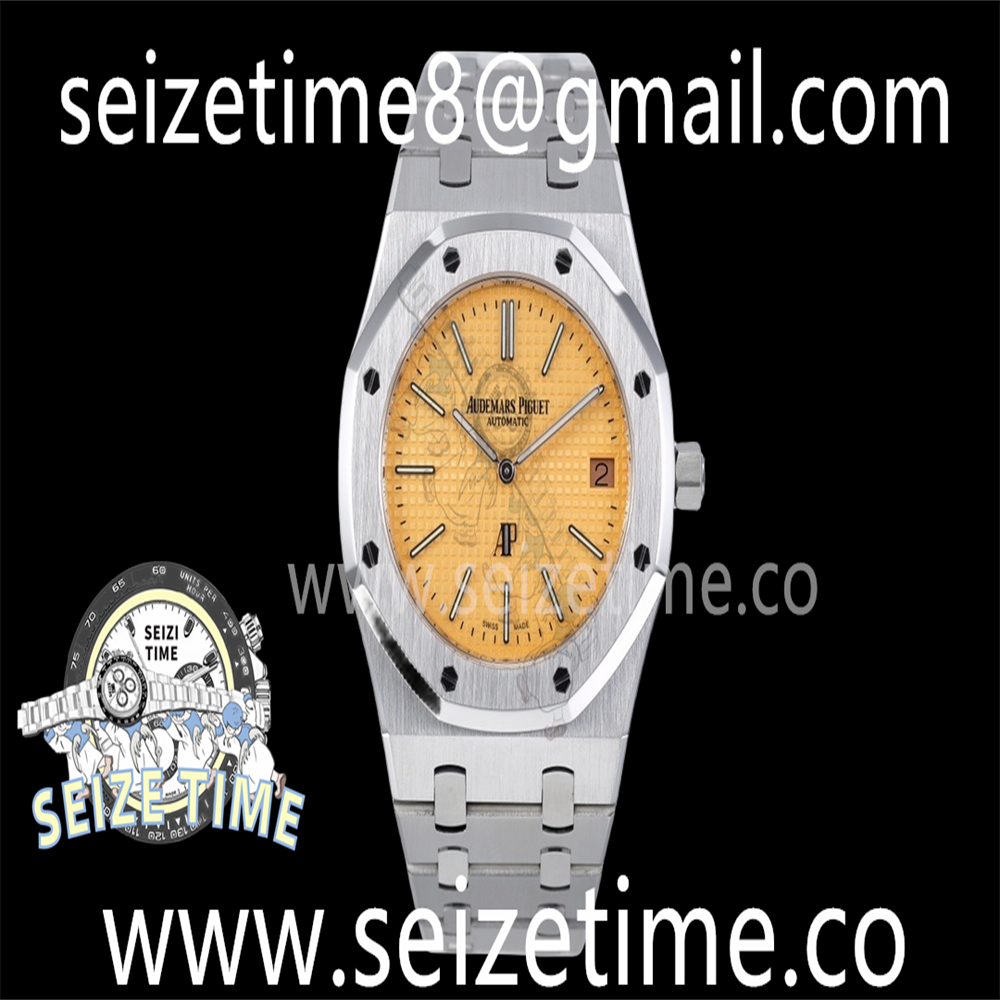 Royal Oak "Jumbo" Extra-Thin 39mm 15202 SS Salmon Dial on SS Bracelet XF V2 A2121