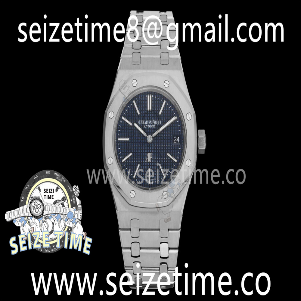 Royal Oak 39mm 15202 SS BF 1:1 Best Edition Blue Dial on SS Bracelet A2121