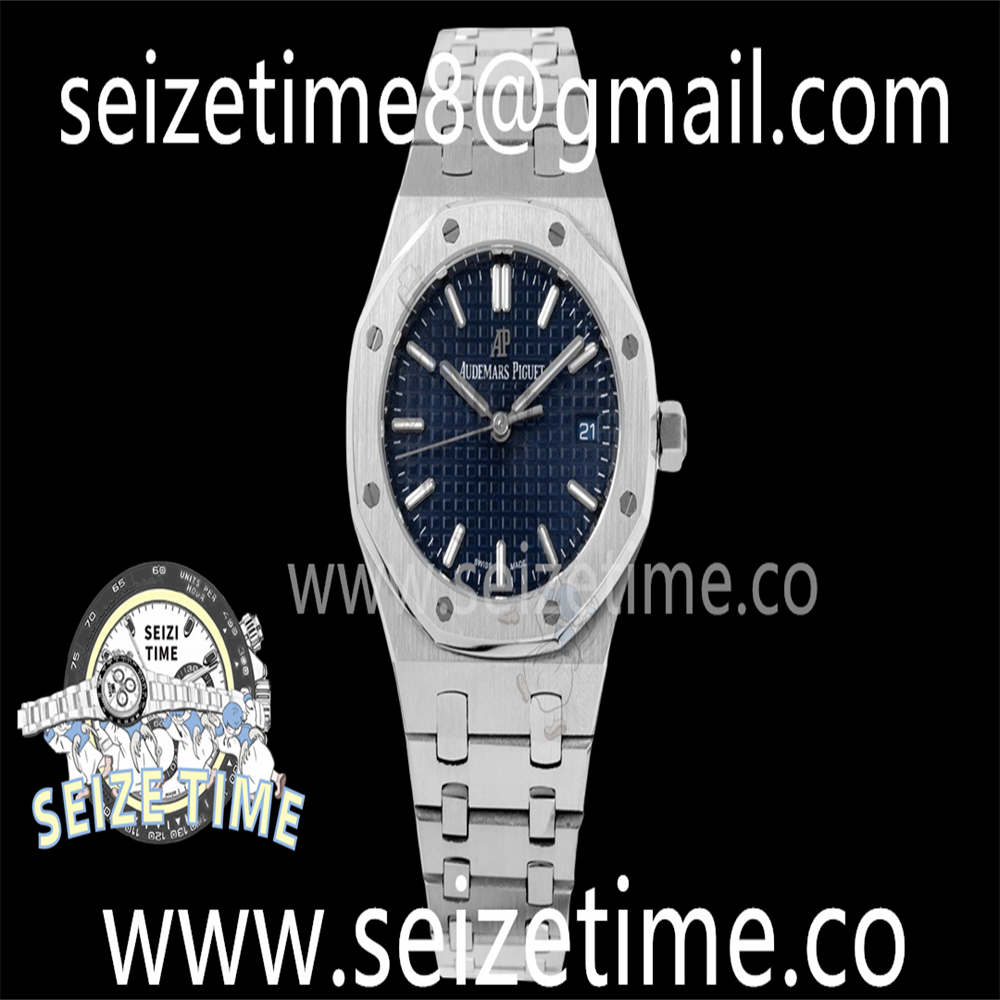 Royal Oak 34mm SS BF Best Edition Blue Dial on SS Bracelet A5800