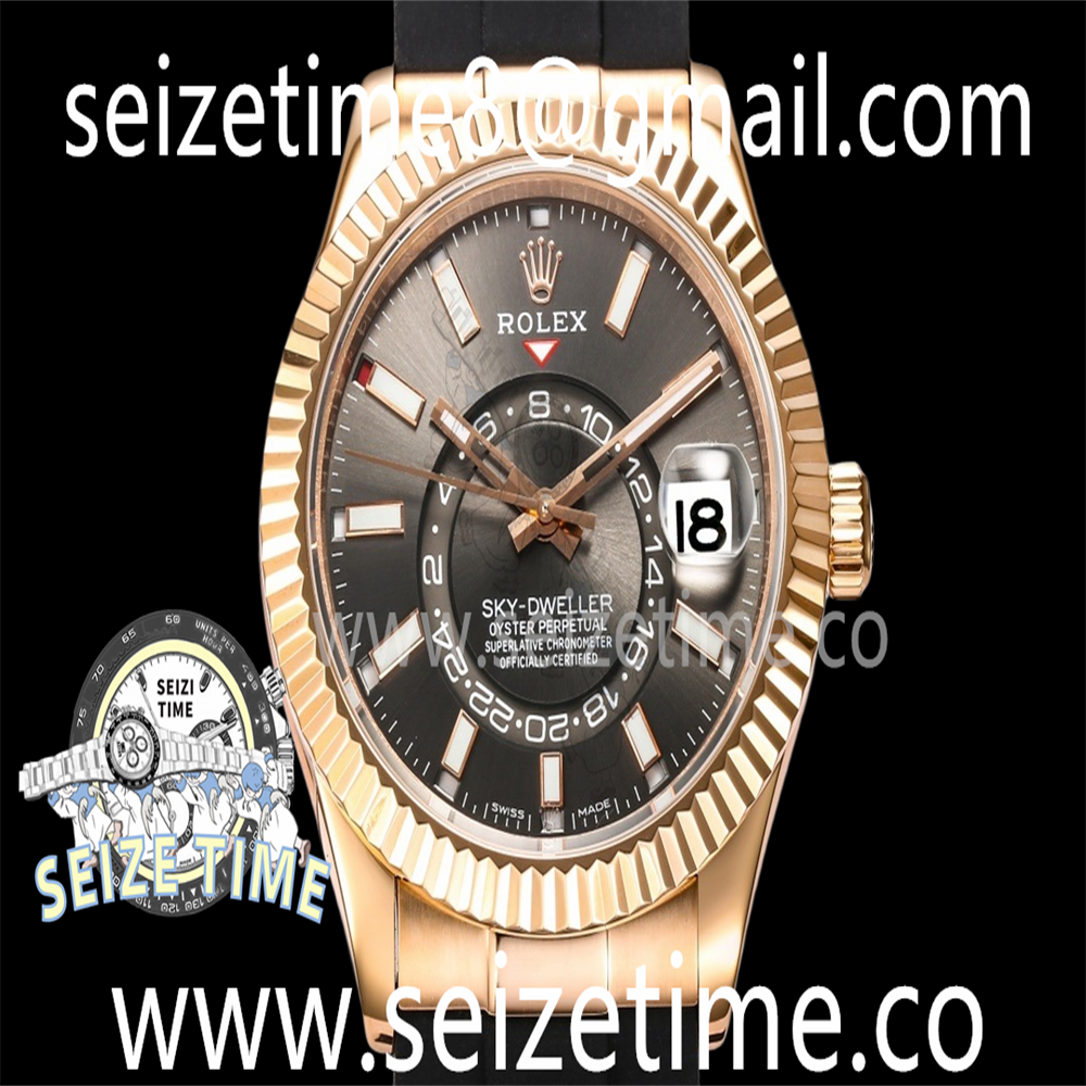 Skydweller RG Noob Best Edition Gray Dial on Oysterflex Strap A23J