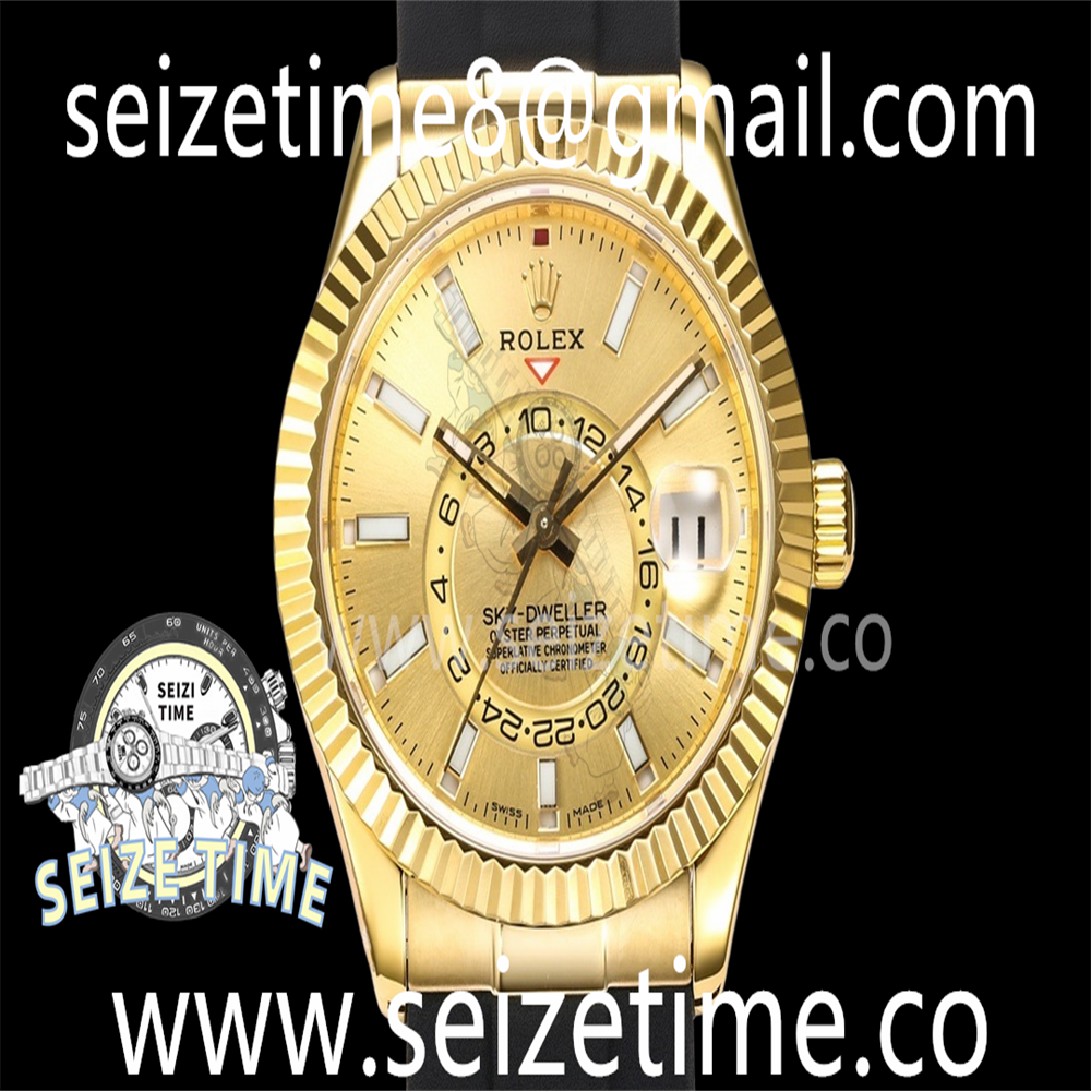 Skydweller YG Noob Best Edition YG Dial on Oysterflex Strap A23J