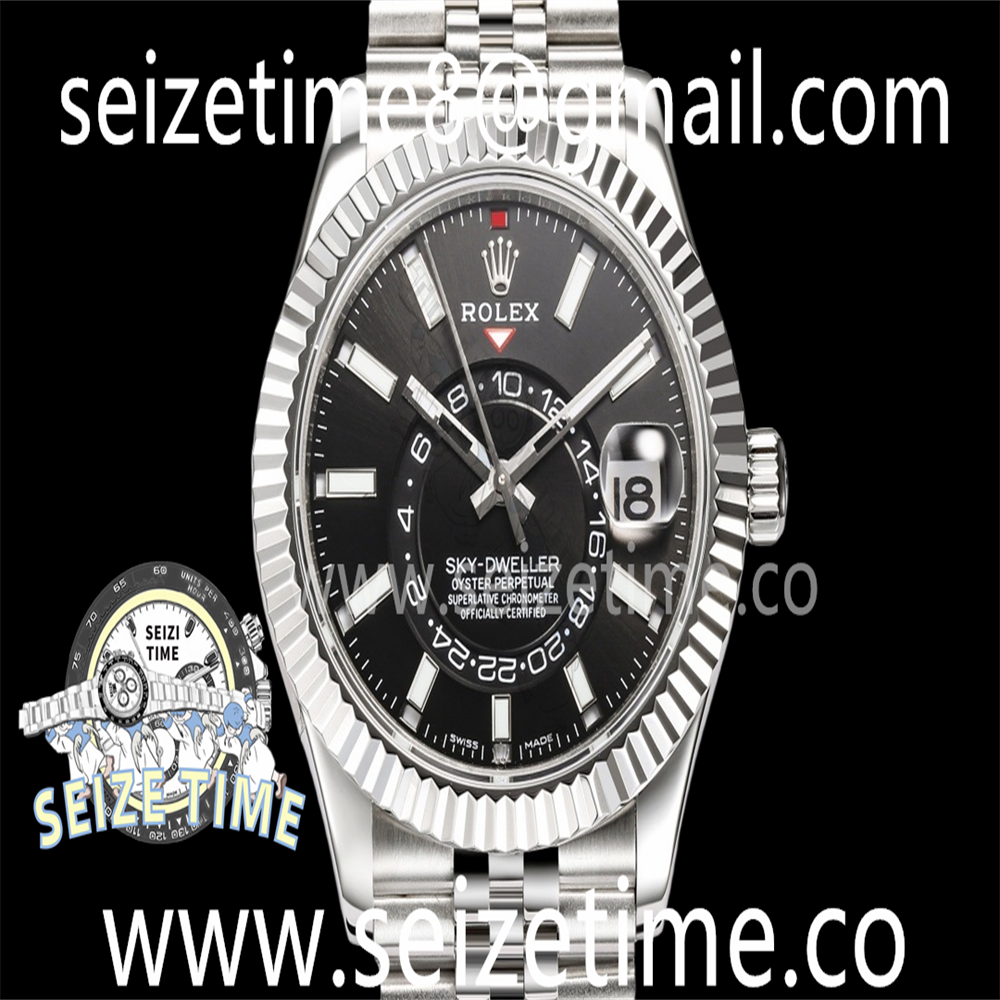Sky-Dweller 326935 RG White Dial Sticks on RG Oyster Bracelet Noob Asian 23J