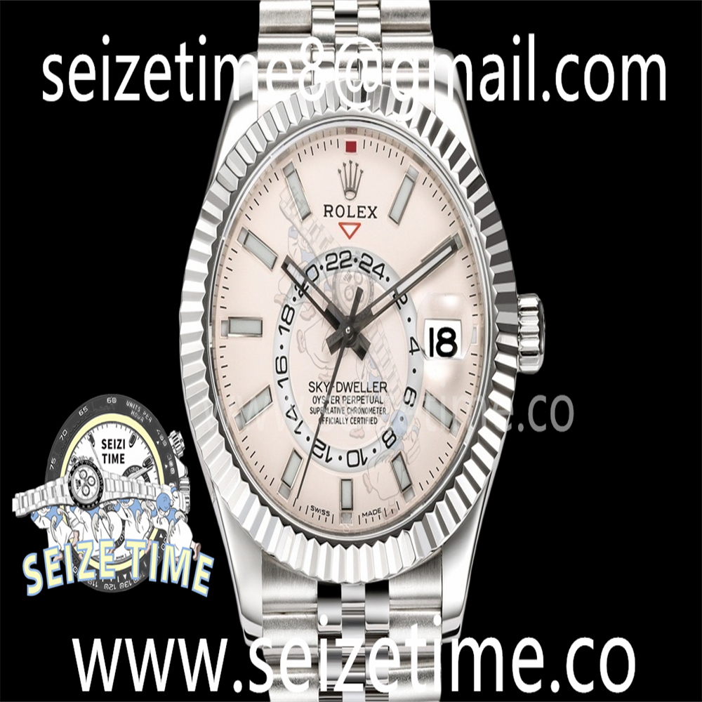 Skydweller SS Noob Best Edition White Dial on SS Jubilee Bracelet A23J
