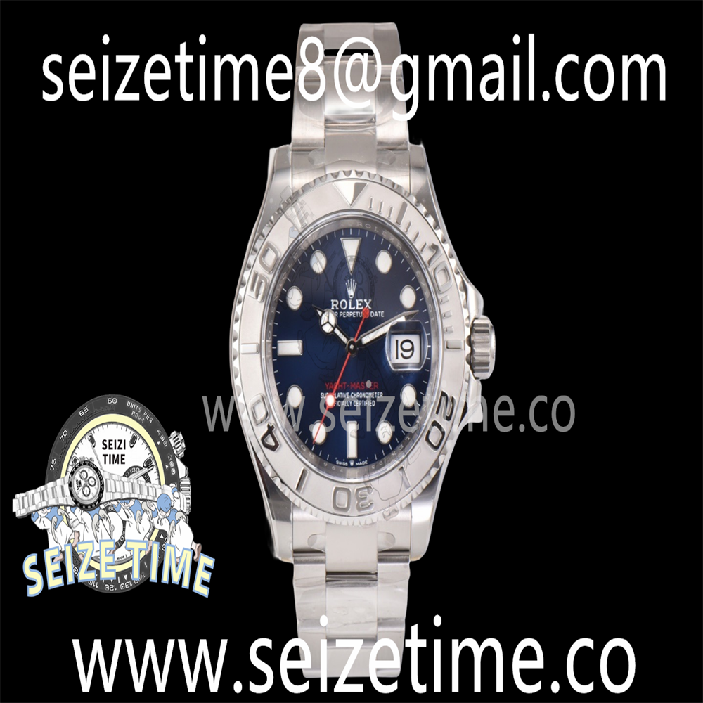 Yacht-Master 126622 Clean 1:1 Best Edition 904L Steel Blue Dial on SS Bracelet VR3235