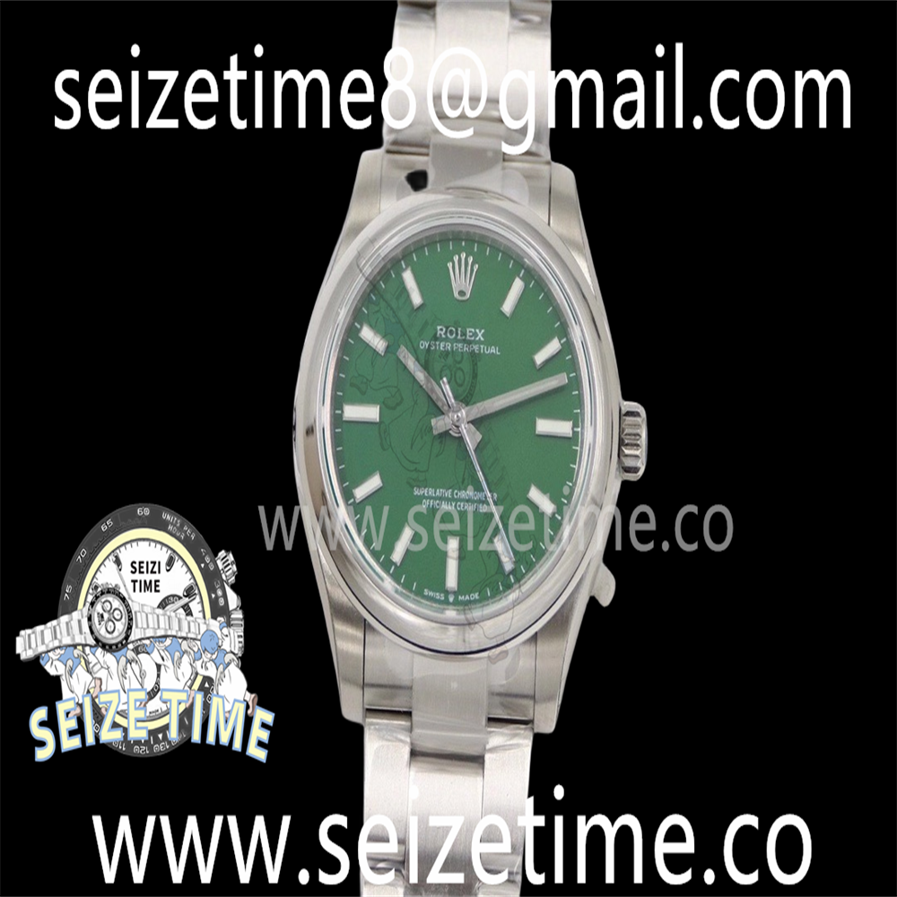 Oyster Perpetual 31mm 277200 EWF Best Edition Green Dial on SS Bracelet 6T15