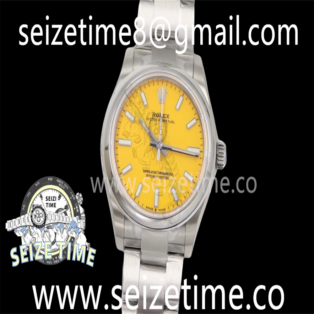 Oyster Perpetual 31mm 277200 EWF Best Edition Yellow Dial on SS Bracelet 6T15