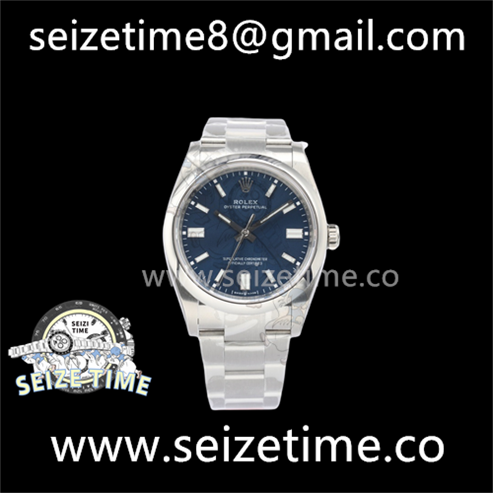 Oyster Perpetual 36mm 126000 SS EWF Best Edition Blue Dial on SS Oyster Bracelet A3230